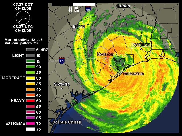 hurricane ike images