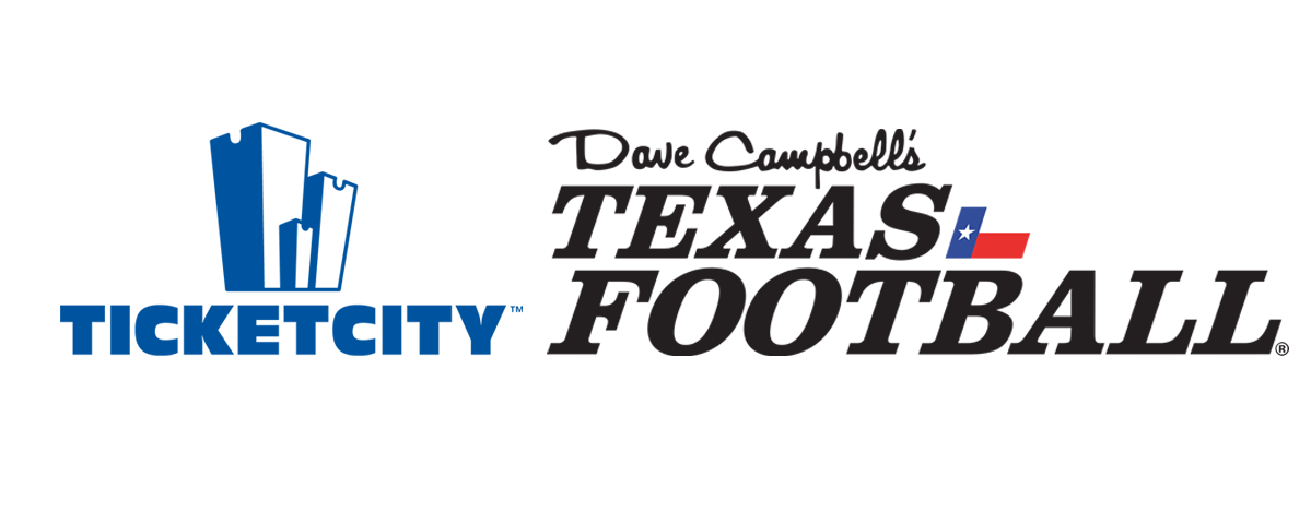 TicketCity and Dave Campbell's Texas Football logos