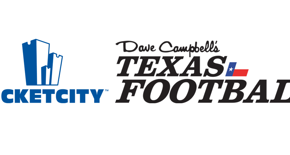 TicketCity and Dave Campbell's Texas Football logos